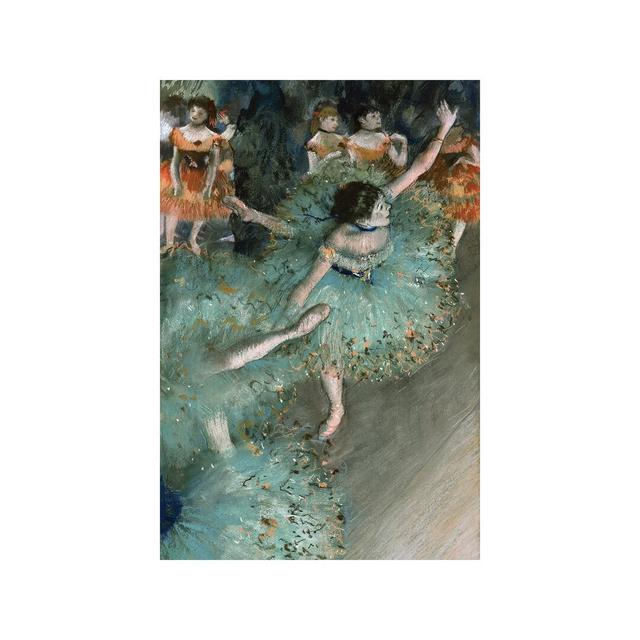 Swaying Dancer (Dancer In Green), 1877-79 by Edgar Degas - Print on Canvas ClassicLiving Size: 45.72cm H x 30.48cm W x 1.91cm D, Frame Option: No Fram on Productcaster.