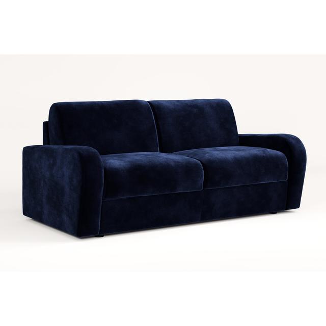 Jay-Be Deco Sofa Bed with e-Sprung Mattress - Three seater - Luxe Velvet Jay-Be Upholstery Colour: Royal on Productcaster.