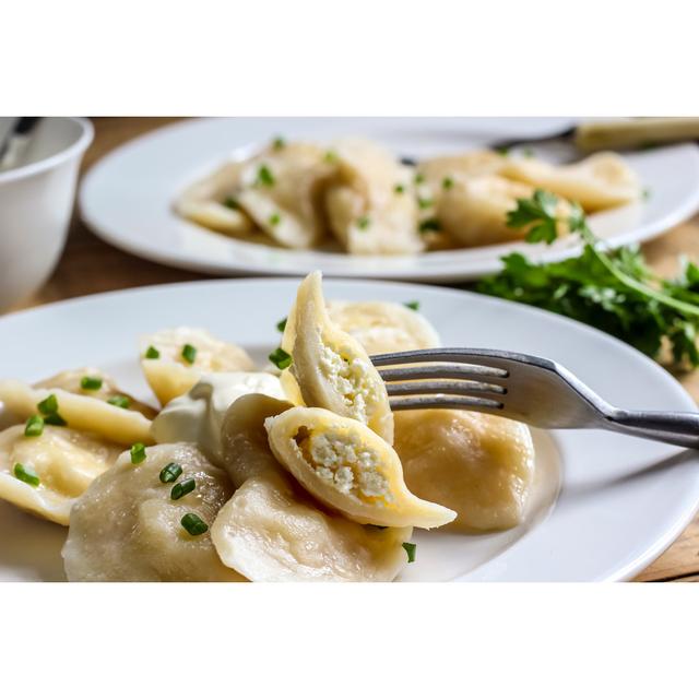 Dumplings - Wrapped Canvas Photograph 17 Stories Size: 61cm H x 91cm W x 3.8cm D on Productcaster.