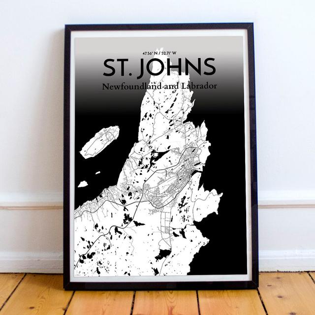 St. Johns - Unframed Graphic Art Print on Paper East Urban Home Size: 127.4 cm H x 61 cm W x 0.1 cm D on Productcaster.