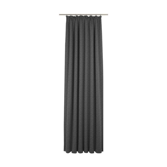 Beloit Pinch Pleat Room Darkening Curtain ClassicLiving Size: 225cm H x 270cm W, Colour: Grey on Productcaster.