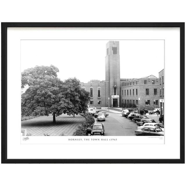 'Hornsey, the Town Hall C1965' by Francis Frith - Picture Frame Photograph Print on Paper The Francis Frith Collection Size: 45cm H x 60cm W x 2.3cm D on Productcaster.