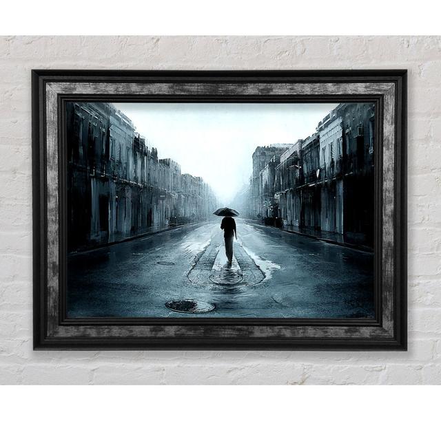 Cold Autumn Day - Single Picture Frame Art Prints Bright Star Size: 100cm H x 141.4cm W x 8cm D on Productcaster.