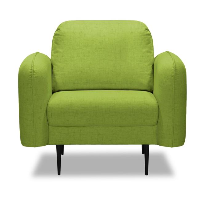 Natalie Armchair Hykkon Upholstery: Ontario Lime Green on Productcaster.