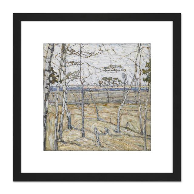 Abraham Manievich Birch Trees - Picture Frame Painting Marlow Home Co. on Productcaster.