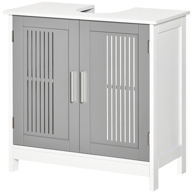 Arwyn 60cm Single Bathroom Vanity Base Only in White Brayden Studio on Productcaster.