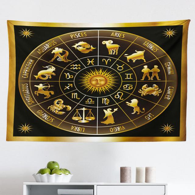 Tapisserie Astrology East Urban Home Größe: 230 cm H x 140 cm B on Productcaster.