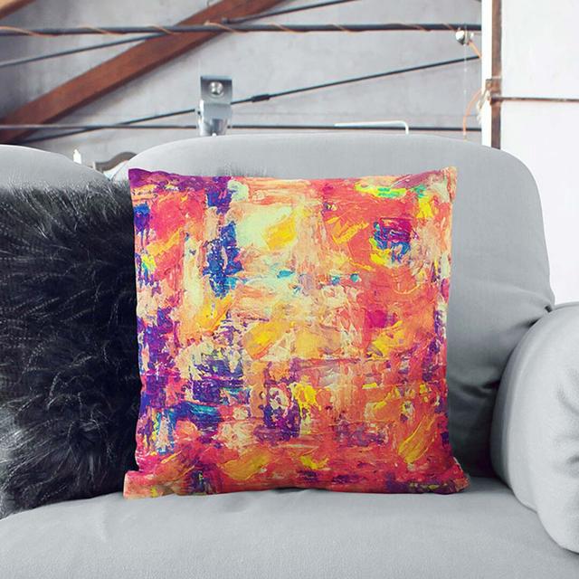 Cushion with Filling East Urban Home Size: 40 x 40 cm on Productcaster.