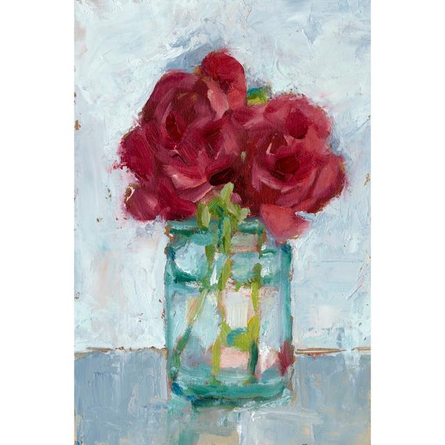 Impressionist Floral Study IV by Ethan Harper - Wrapped Canvas Art Prints August Grove Size: 30cm H x 20cm W x 3.8cm D on Productcaster.