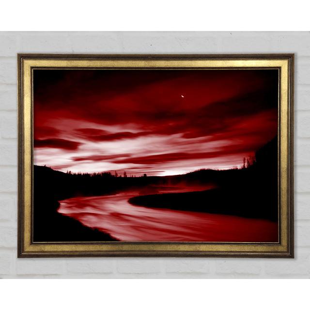 Red River Storms - Print Union Rustic Size: 84.1cm H x 118.9cm W x 1.5cm D on Productcaster.