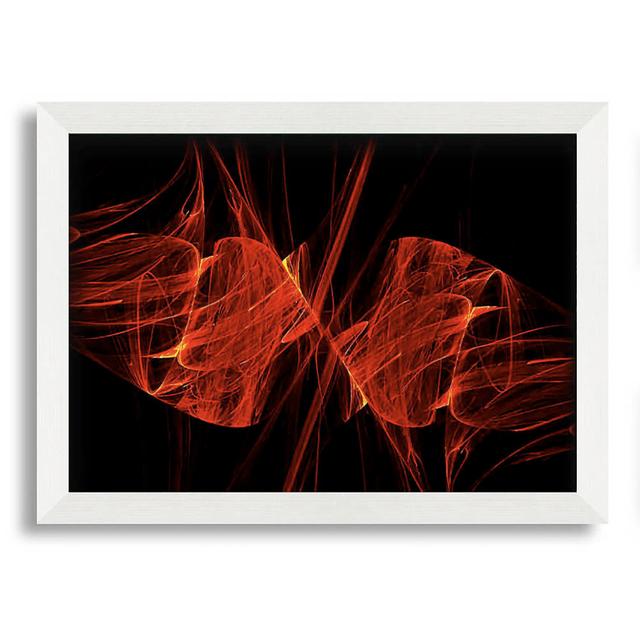 Red Emergance - Single Picture Frame Art Prints Latitude Run Size: 21cm H x 29.7cm W on Productcaster.