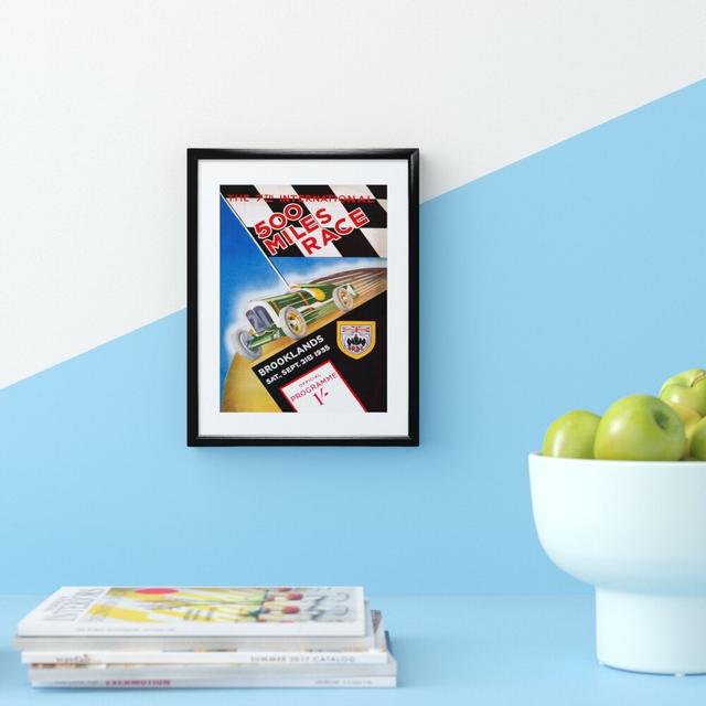 Single Picture Frame Print East Urban Home Frame Colour: Black on Productcaster.