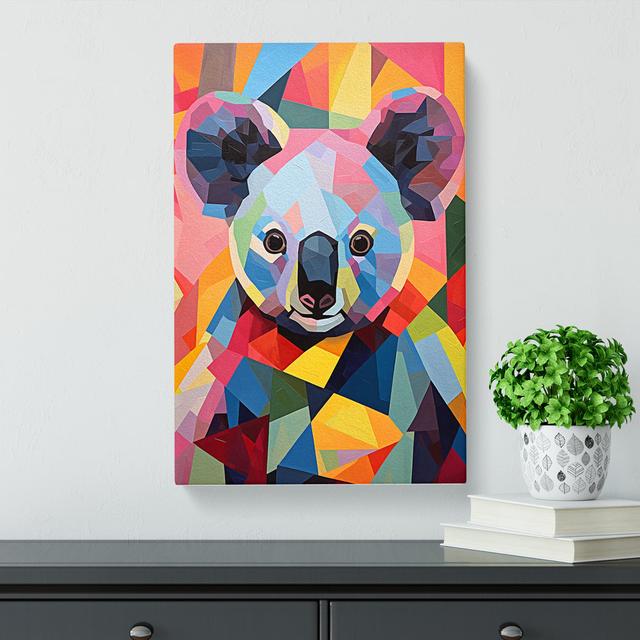 Koala Bear Constructivism No.2 - Art Prints Alpen Home Size: 76cm H x 50cm W x 3cm D on Productcaster.