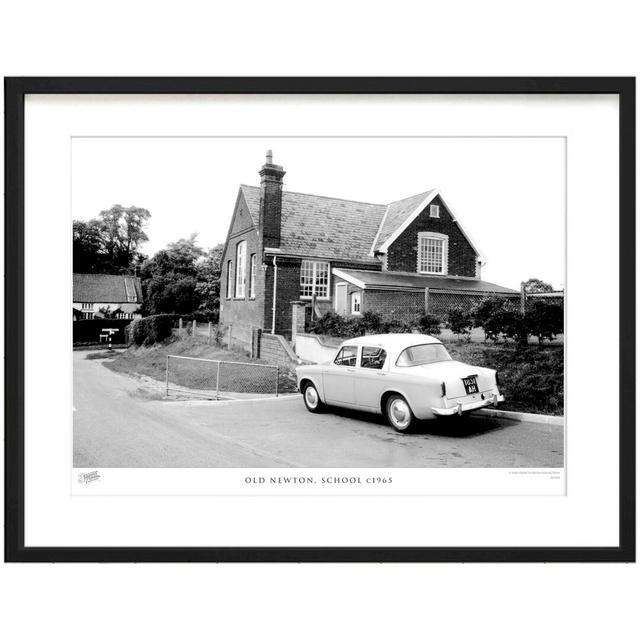 'Old Newton, School C1965' by Francis Frith - Picture Frame Photograph Print on Paper The Francis Frith Collection Size: 45cm H x 60cm W x 2.3cm D on Productcaster.