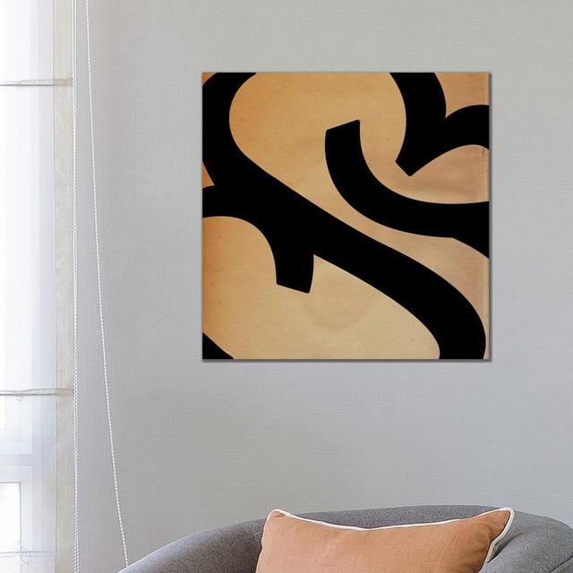 Modern Art- Seal Emblem by 5by5collective - Wrapped Canvas Gallery-Wrapped Canvas Giclée Metro Lane Size: 66.04cm H x 66.04cm W x 3.81cm D on Productcaster.