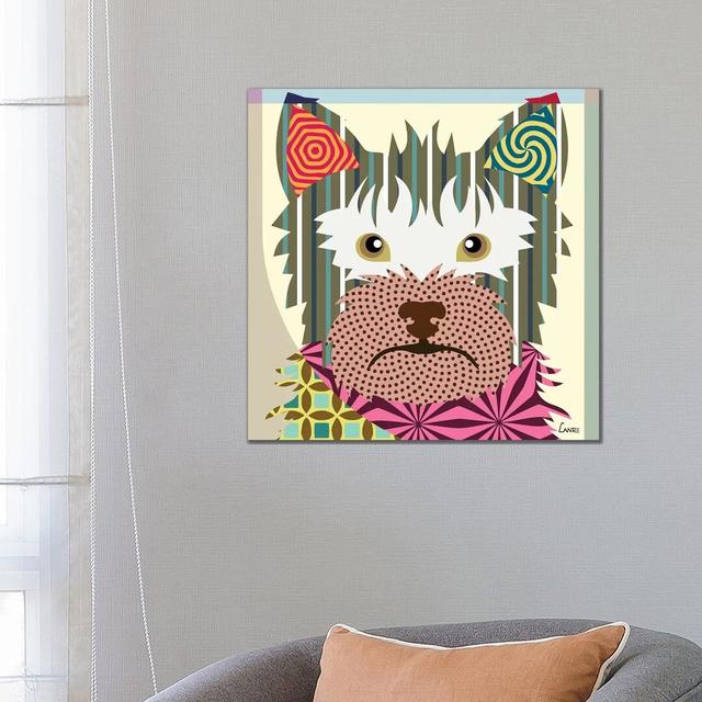 Australian Terrier by Lanre Studio - Wrapped Canvas Graphic Art ClassicLiving Size: 66.04cm H x 66.04cm W x 3.81cm D on Productcaster.