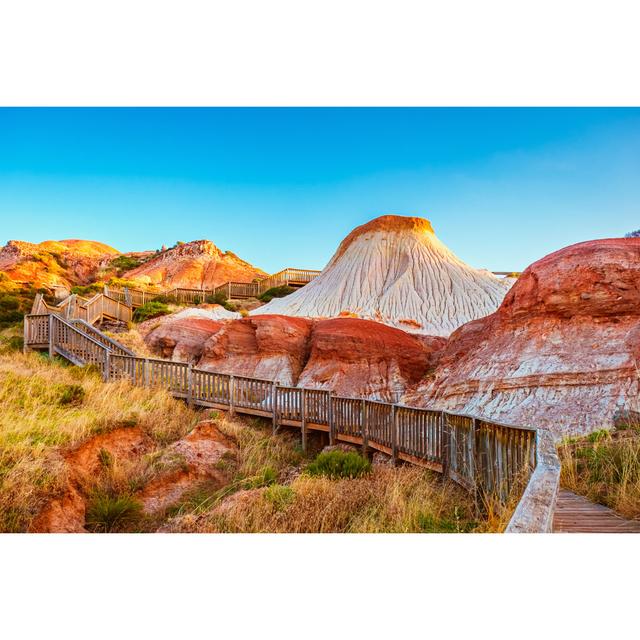 Hallett Cove Sugarloaf by Moisseyev - Wrapped Canvas Photograph Alpen Home Size: 81cm H x 122cm W on Productcaster.