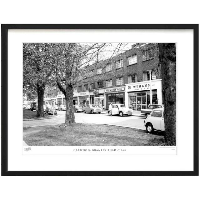 'Oakwood, Bramley Road C1965' by Francis Frith - Picture Frame Photograph Print on Paper The Francis Frith Collection Size: 28cm H x 36cm W x 2.3cm D on Productcaster.