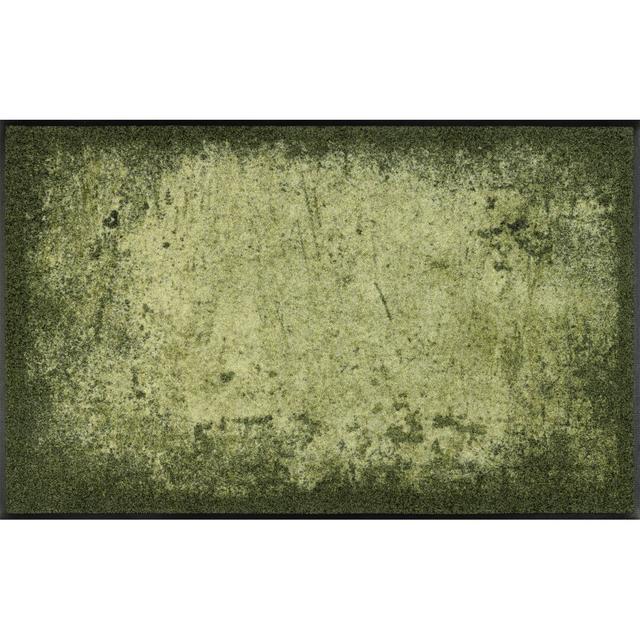 Shades Of Green Doormat Wash+dry Mat Size: Rectangle 75 x 120cm on Productcaster.