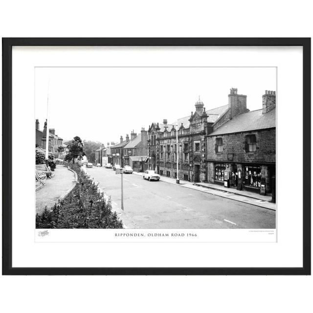 Ripponden, Oldham Road 1966 by Francis Frith - Single Picture Frame Print The Francis Frith Collection Size: 60cm H x 80cm W x 2.3cm D on Productcaster.