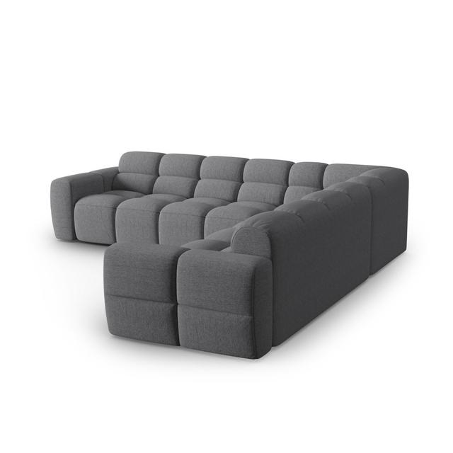 Ecksofa Comelia Perspections Polsterfarbe: Grau on Productcaster.