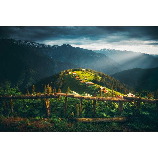 Landscape View Of Pokut Plateau by Serts - Print Alpen Home Size: 81cm H x 122cm W x 3.8cm D on Productcaster.