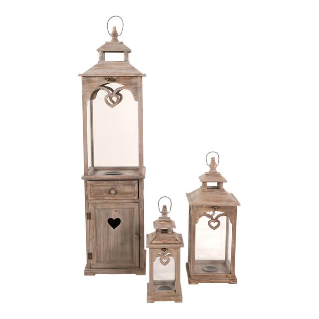 Lantern Wales Wood, S/3 Marlow Home Co. on Productcaster.