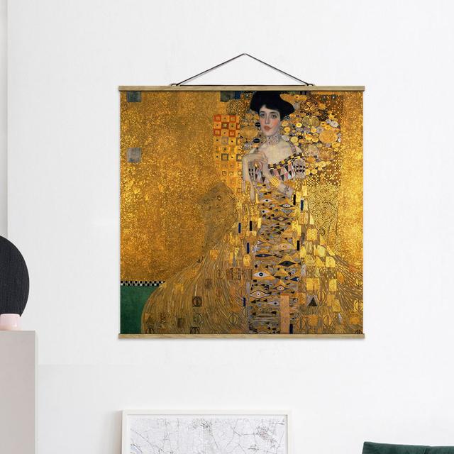 Poster Adele Bloch-Bauer I von Gustav Klimt Rosalind Wheeler Größe: 35 cm H x 35 cm B x 0,3 cm T on Productcaster.