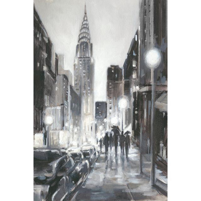 Illuminated Streets II by Ethan Harper - Wrapped Canvas Art Prints Rosalind Wheeler Size: 76cm H x 51cm W x 3.8cm D on Productcaster.