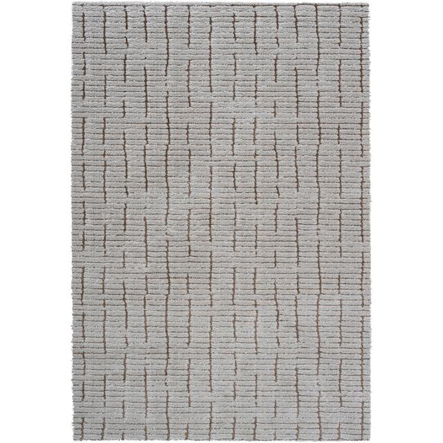 Lagarto Grey Rug Ebern Designs Rug Size: Rectangle 133 x 195cm on Productcaster.