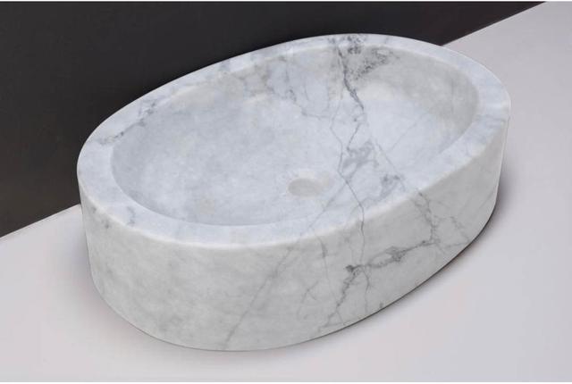 Forzalaqua Granite Handmade Oval Bathroom Sink Forzalaqua on Productcaster.