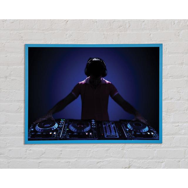 DJ Decks - Single Picture Frame Art Prints Brayden Studio Size: 29.7cm H x 42cm W x 2cm D on Productcaster.