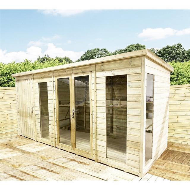 Marlborough 13 x 7 Ft. Summer House Bedford Sheds on Productcaster.