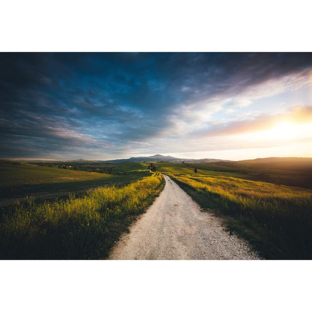 Val D'Orcia Landscape - Wrapped Canvas Print Latitude Run Size: 30cm H x 46cm W x 3.8cm on Productcaster.