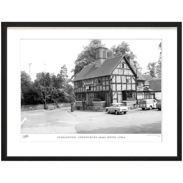 'Albrighton, Shrewsbury Arms Hotel C1965' by Francis Frith - Picture Frame Photograph Print on Paper The Francis Frith Collection Size: 45cm H x 60cm on Productcaster.