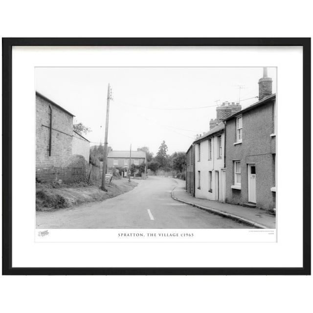 Spratton, The Village C1965 - Single Picture Frame Print The Francis Frith Collection Size: 45cm H x 60cm W x 2.3cm D on Productcaster.