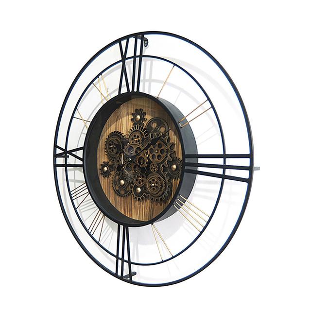 Oversized Bergh 77cm Silent Wall Clock Williston Forge on Productcaster.