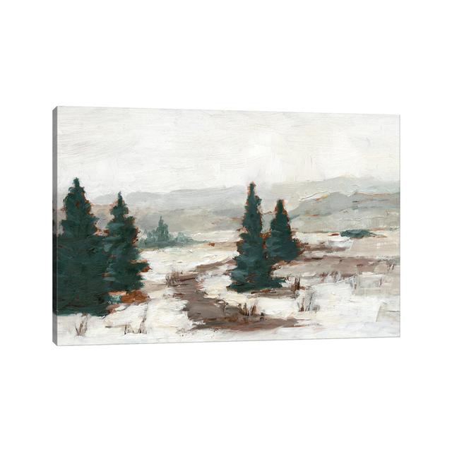 Melting Snow I by Ethan Harper - Wrapped Canvas Print ClassicLiving Size: 30.48cm H x 45.72cm W x 1.91cm D on Productcaster.