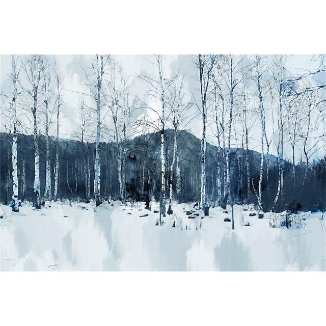 Lightner Digital Painting Of Trees - Wrapped Canvas Print Alpen Home Size: 30cm H x 46cm W x 3.8cm D on Productcaster.