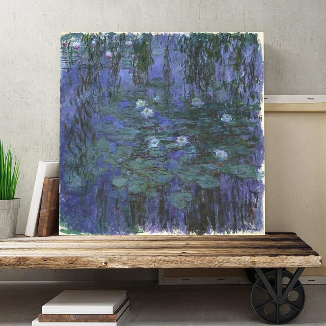 Claude Monet - Wrapped Canvas Painting East Urban Home Size: 76cm H x 76cm W on Productcaster.