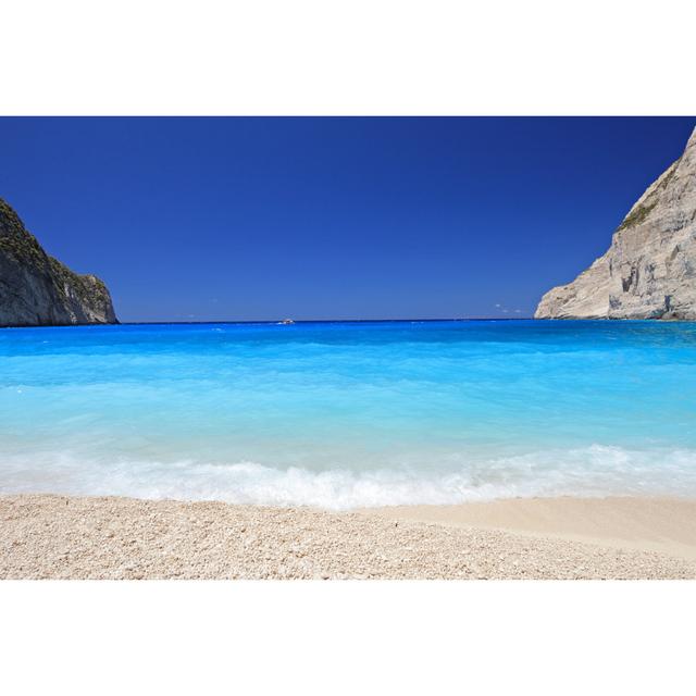 Navagio Beach_146890421 House of Hampton Size: 81cm H x 122cm W x 3.8cm D on Productcaster.