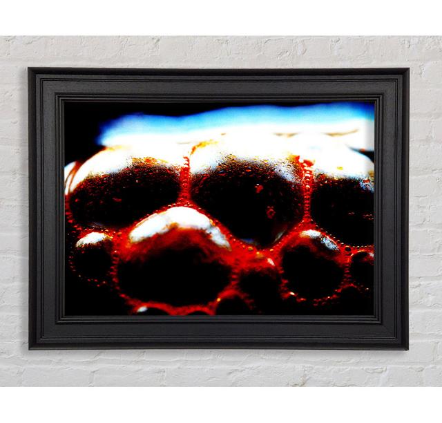 Lava Bubbles Framed Print Ivy Bronx Size: 21cm H x 42cm W on Productcaster.