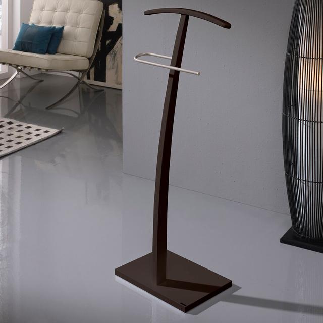 Ritzman Freestanding Valet Stand Brayden Studio Colour: Walnut on Productcaster.