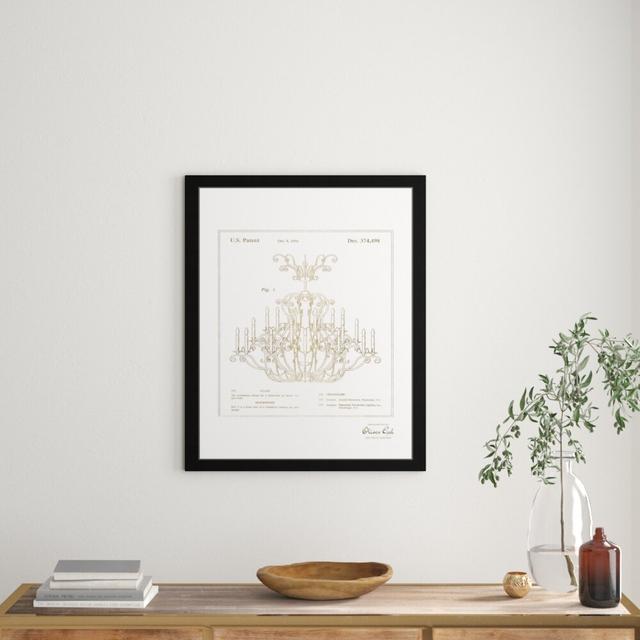 Chandelier 1996 - Single Picture Frame Print East Urban Home Size: 81 cm H x 66 cm W on Productcaster.