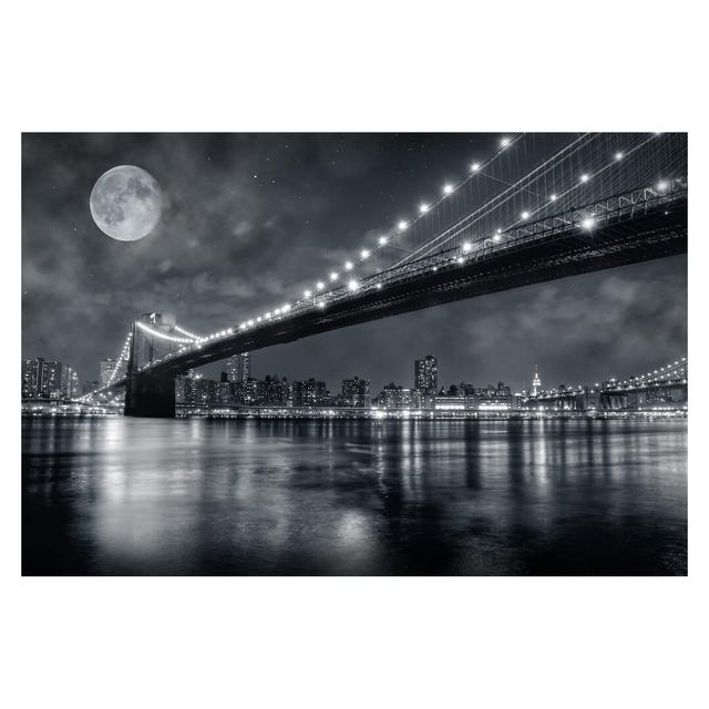 Manhattan Mysteries 2.9m x 4.32m Textured Matte Peel & Stick Wall Mural East Urban Home on Productcaster.