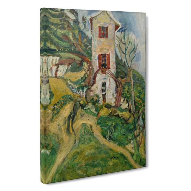 The White House by Chaim Soutine - Wrapped Canvas Painting East Urban Home Size: 50cm H x 35cm W x 3cm D on Productcaster.