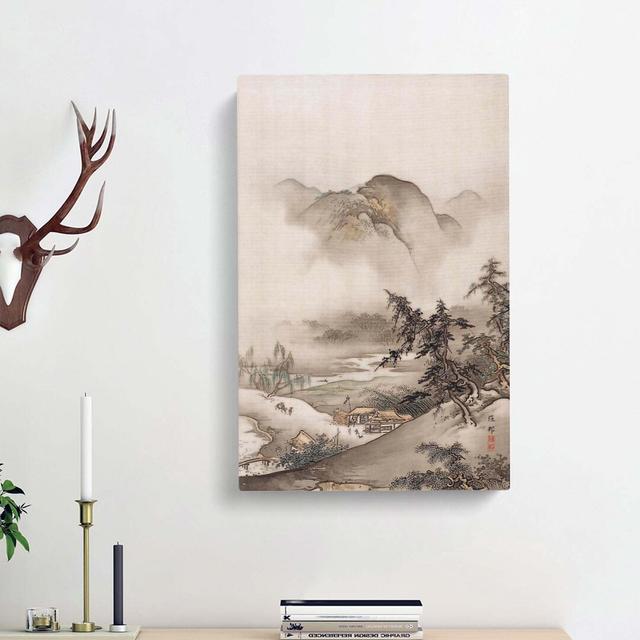 Landscape by Hashimoto Gaho - Wrapped Canvas Painting Print East Urban Home Size: 50cm H x 35cm W x 3cm D on Productcaster.