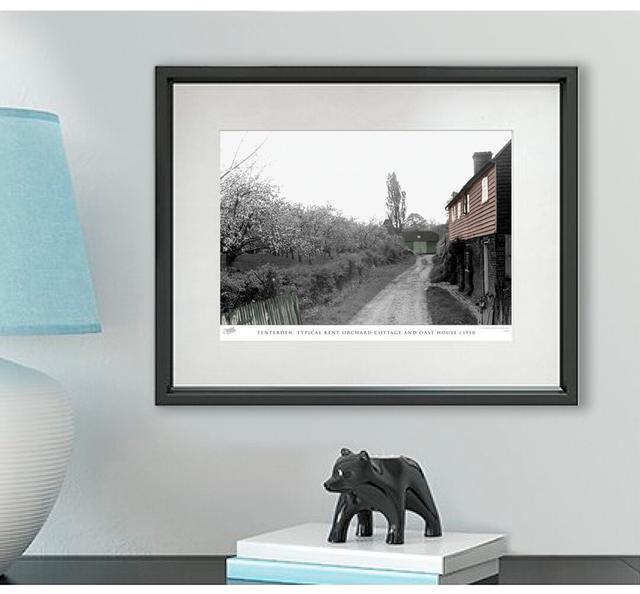 Tenterden, Typical Kent Orchard Cottage And Oast House C1950 by Francis Frith - Single Picture Frame Print The Francis Frith Collection Size: 60cm H x on Productcaster.