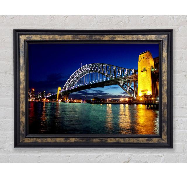 Sydney Harbour Bridge Reflections - Print Bright Star Size: 59.7cm H x 84.1cm W x 8cm D on Productcaster.