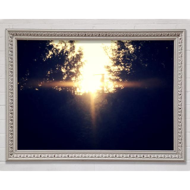 Sun Blaze - Single Picture Frame Art Prints Bright Star Size: 21cm H x 29.7cm W x 3cm D on Productcaster.